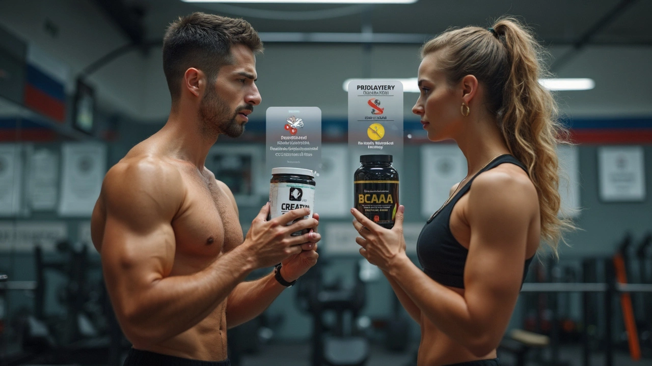 BCAA nebo kreatin: Co je lepší pro svaly a energii?
