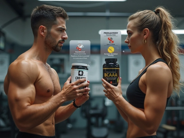 BCAA nebo kreatin: Co je lepší pro svaly a energii?