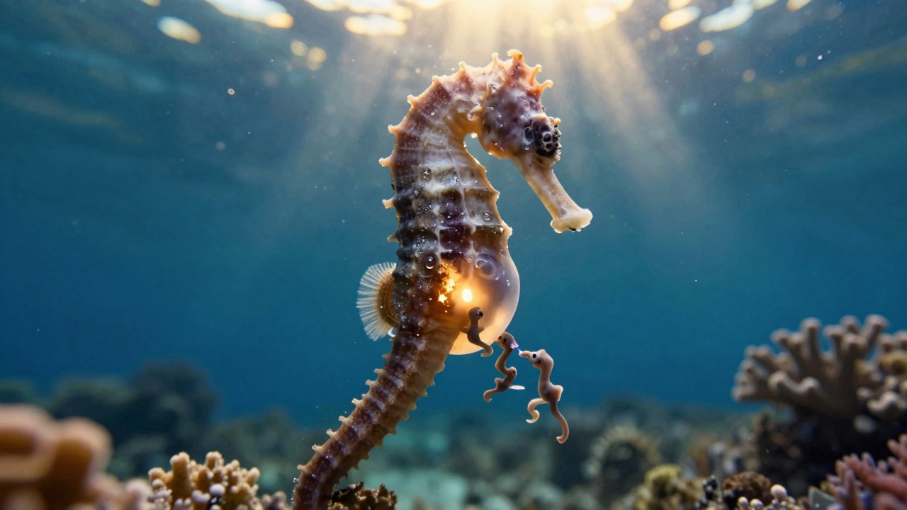 Jak se rodí mořský koník a proč je to důležité pro mořský kolagen