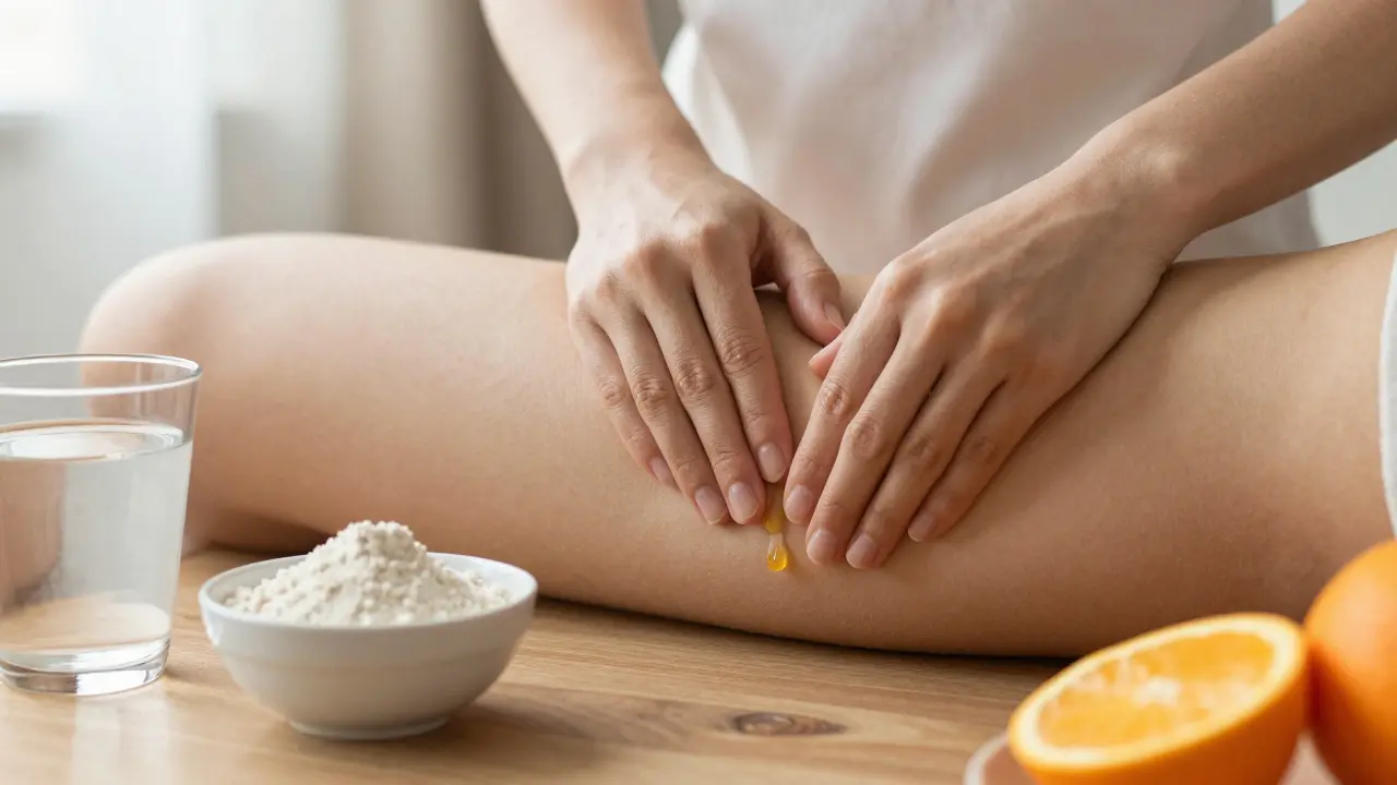 Jak zpevnit kůži na břiše pomocí mořského kolagenu a přirozených metod