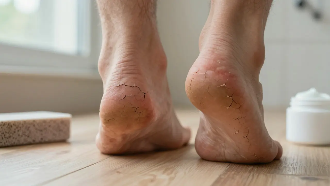 Proč praská kůže na patách a jak tomu předcházet