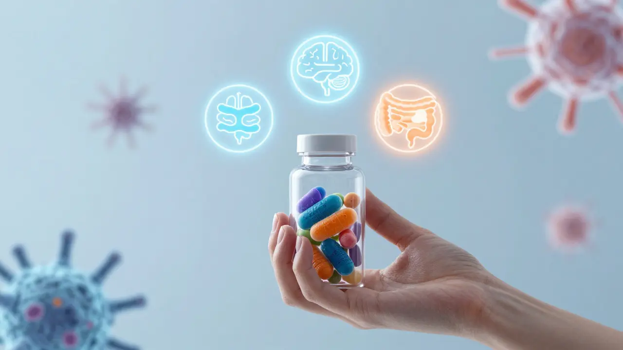 Osobně přizpůsobená probiotika pro trávení a imunitu.