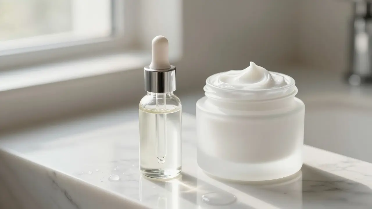 Krém nebo sérum: Co vybrat pro svou pleť a jak je správně kombinovat?