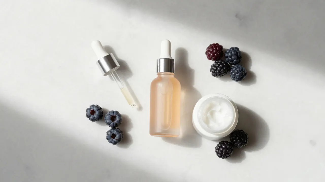 Skladby s vitamínem C a retinolem pro obnovu pleti