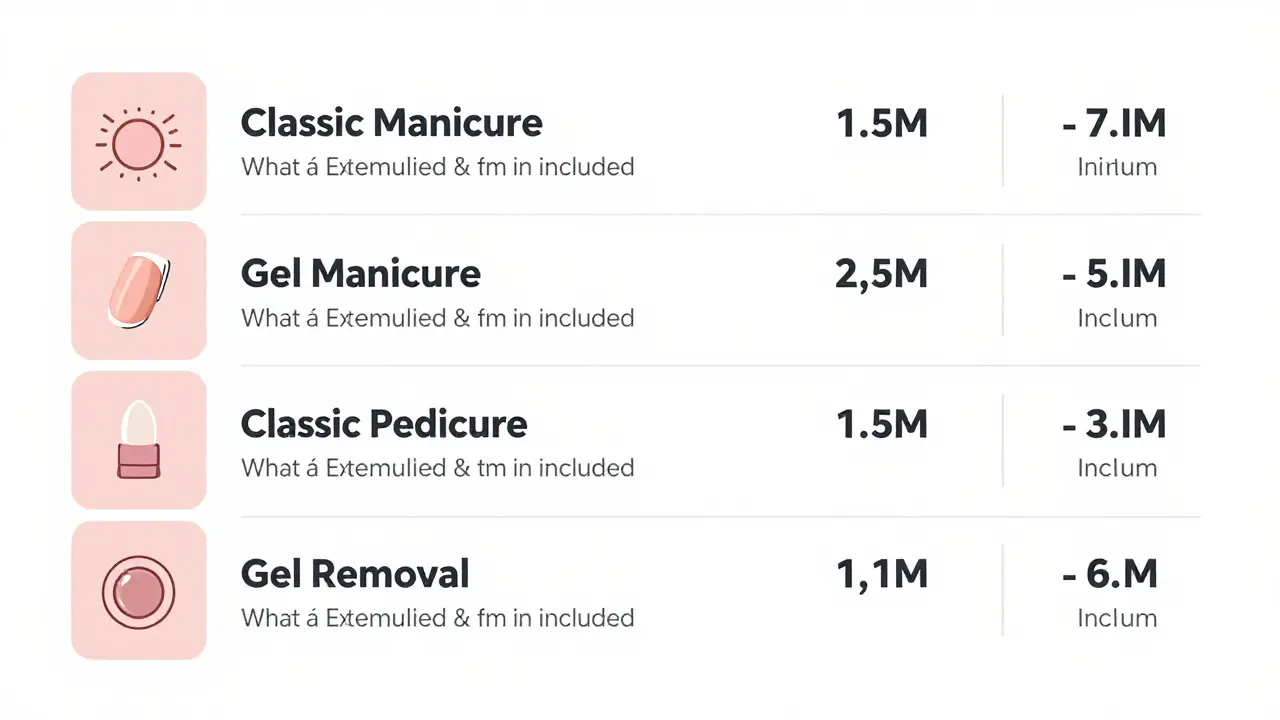 Jak dlouho trvá manikúra a pedikúra? Přehled časů pro různé typy ošetření